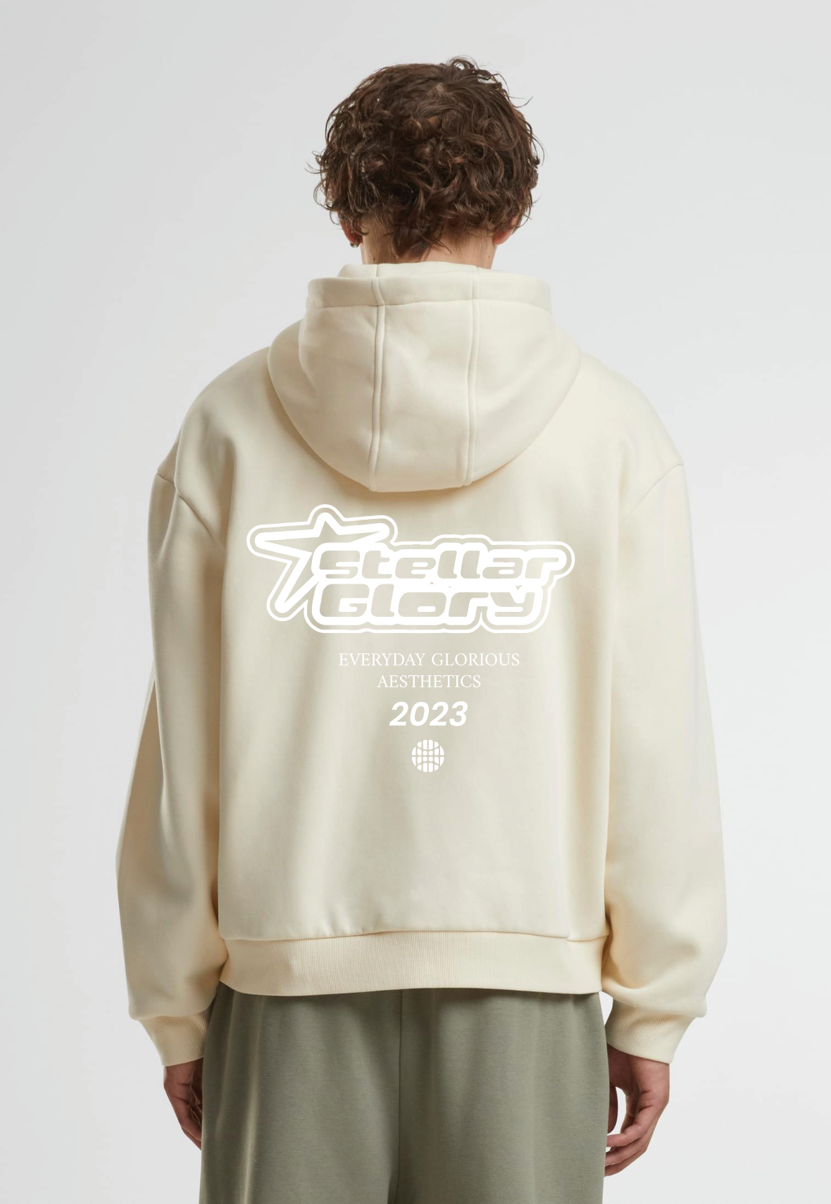 EGA WHITESAND ZIP HOODY