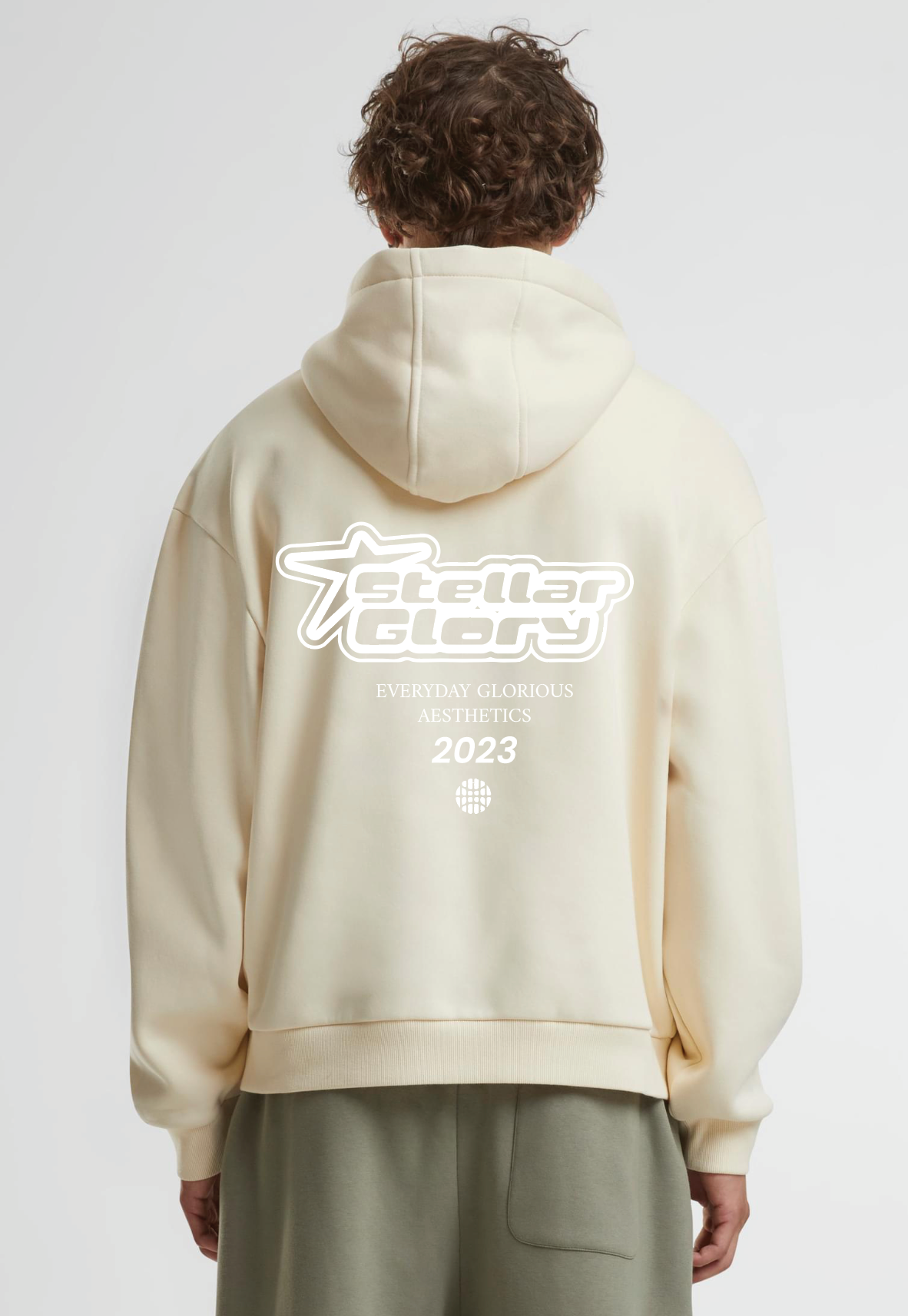 EGA WHITESAND ZIP HOODY