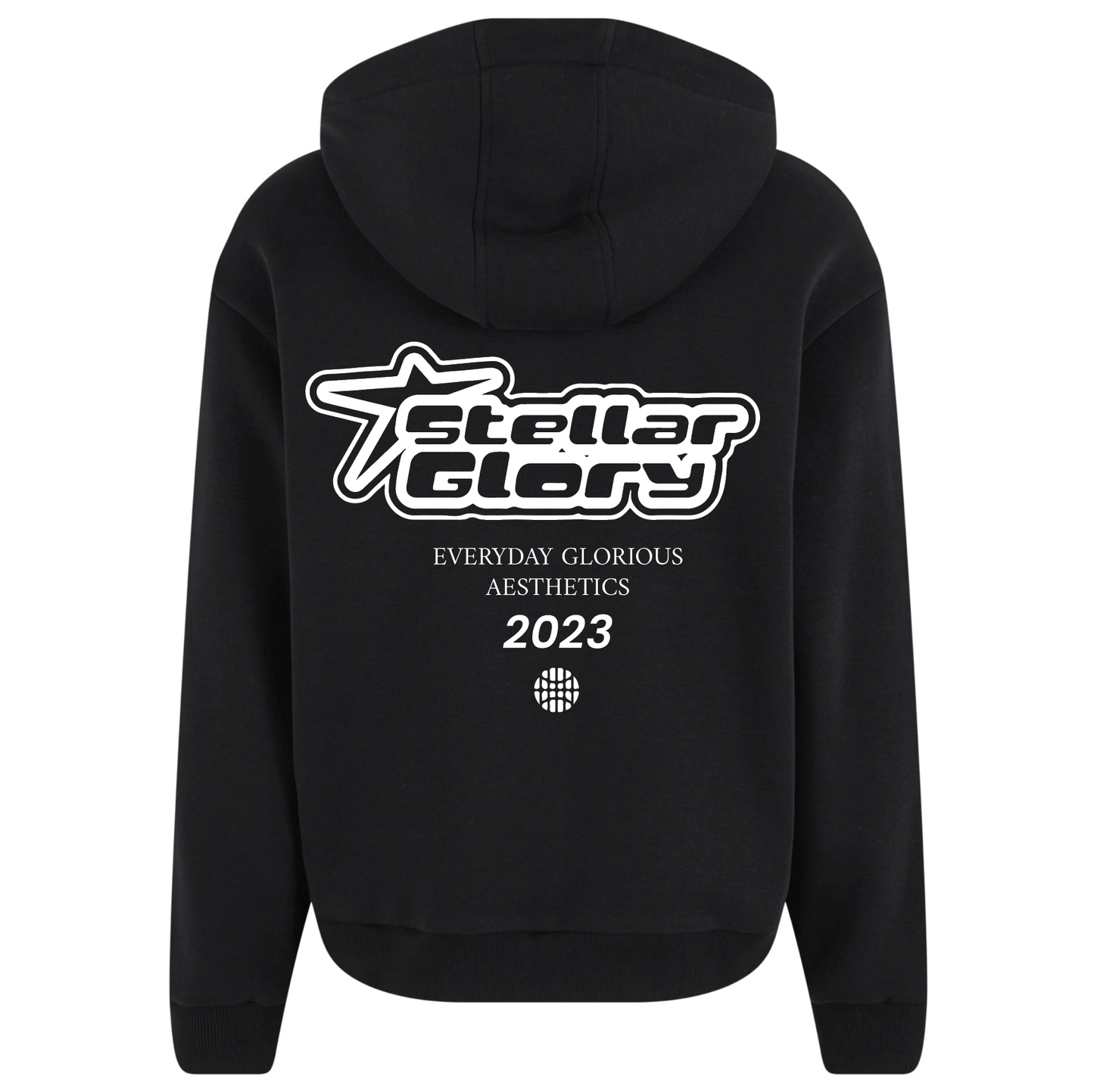 EGA BLACK ZIP HOODY