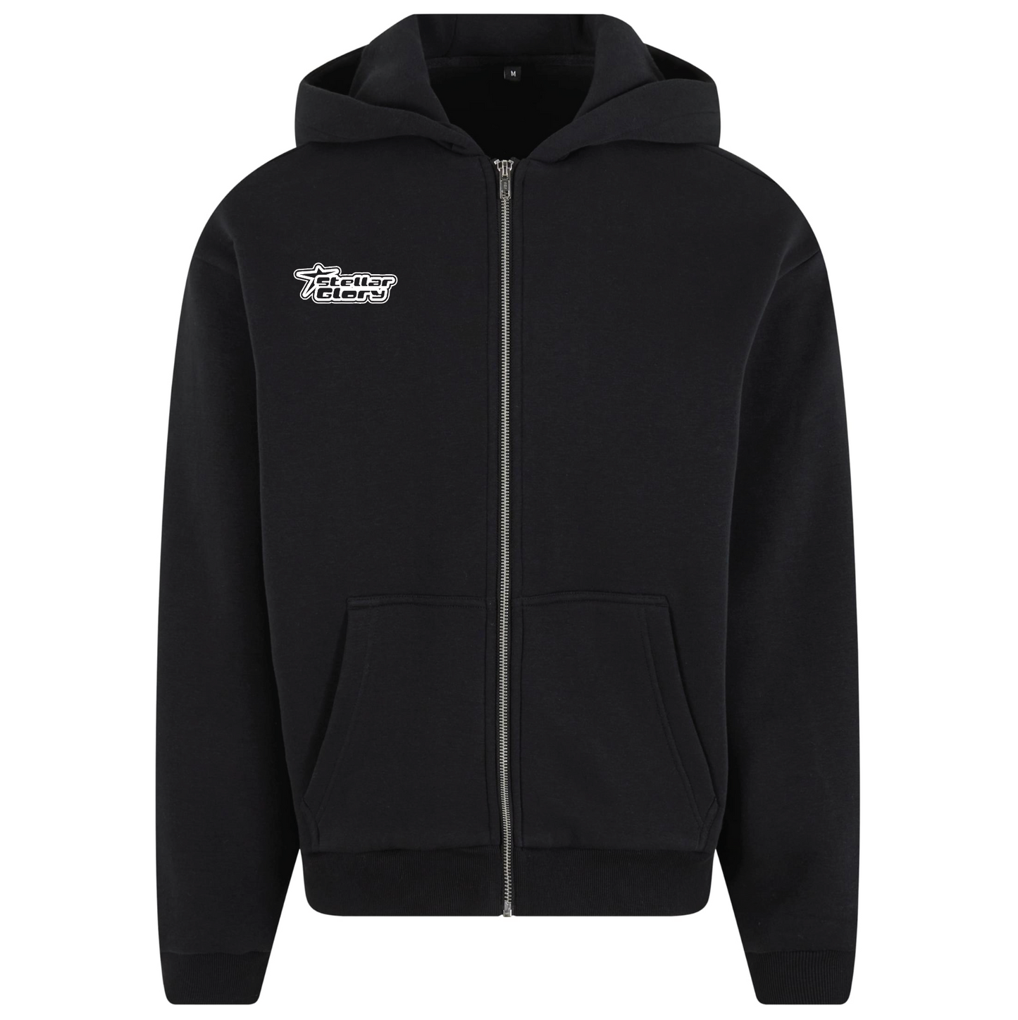 EGA BLACK ZIP HOODY