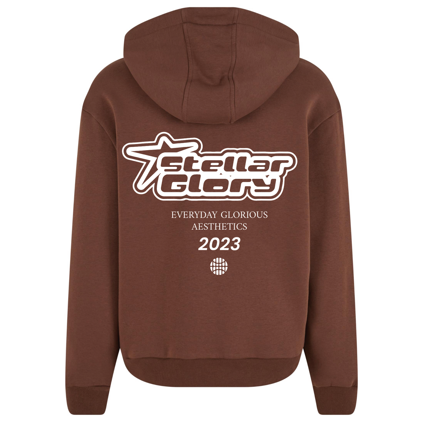 EGA CHOCOLATE ZIP HOODY
