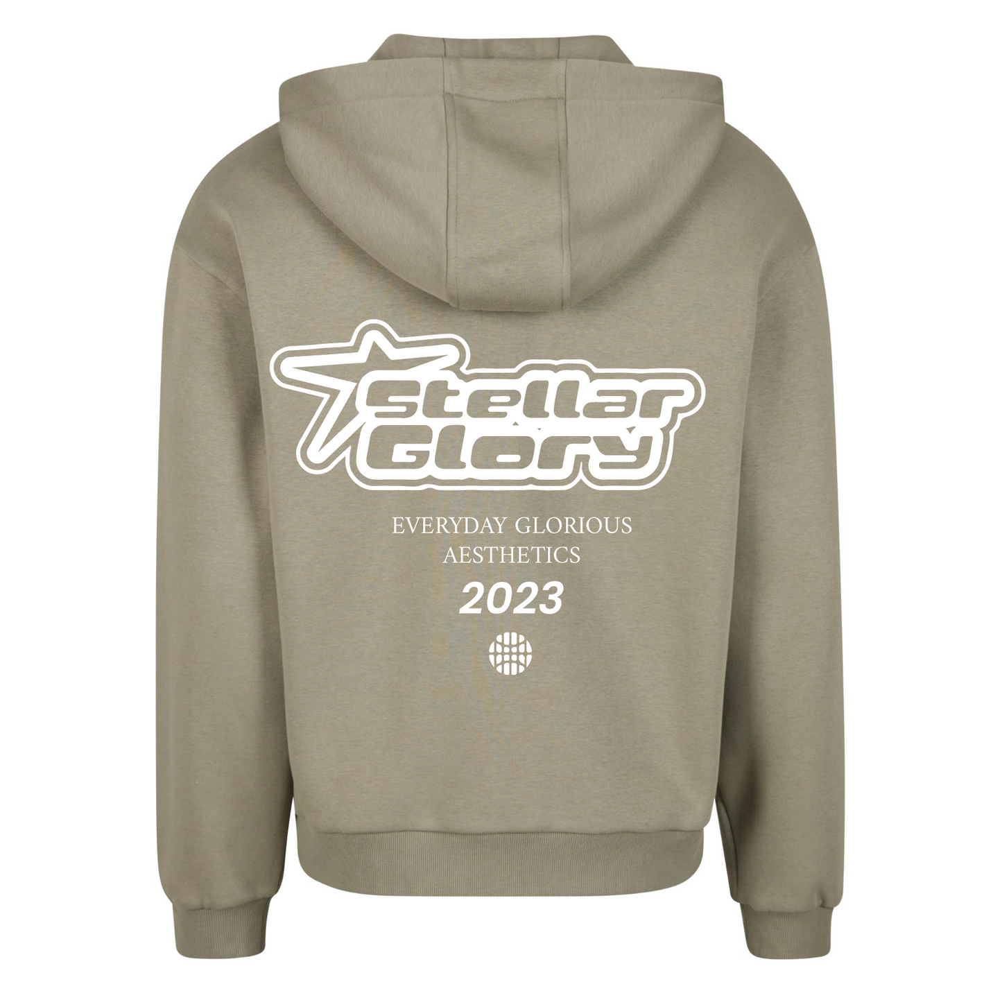 EGA OLIVE ZIP HOODY