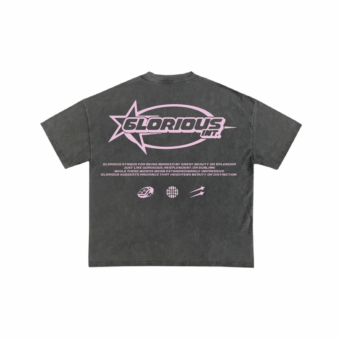 GLRY2K Pink Ash Wash