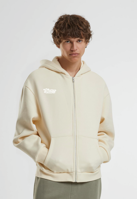 EGA WHITESAND ZIP HOODY