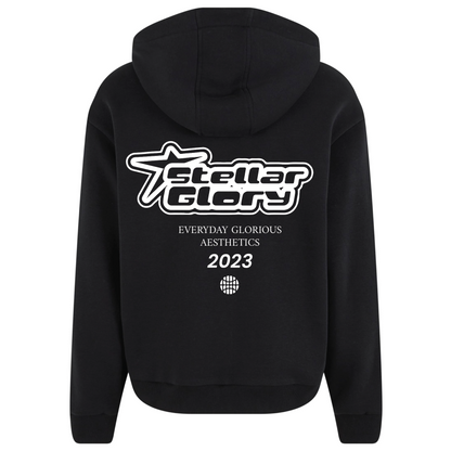 EGA BLACK ZIP HOODY