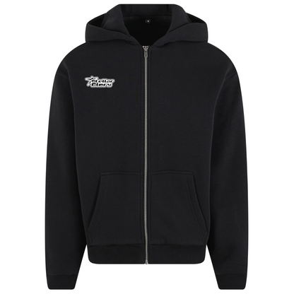 EGA BLACK ZIP HOODY
