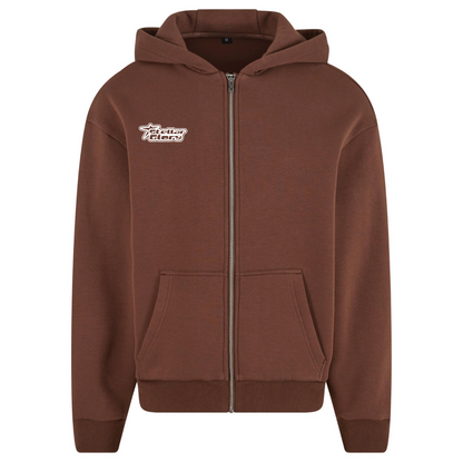 EGA CHOCOLATE ZIP HOODY