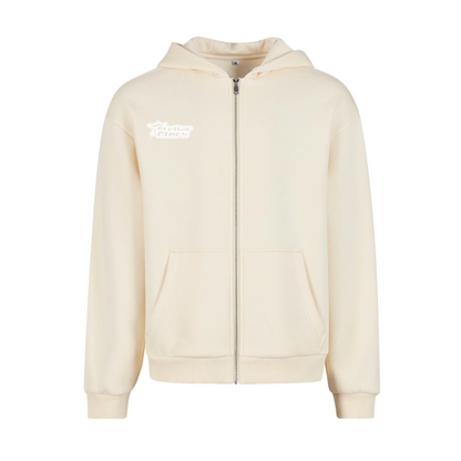 EGA WHITESAND ZIP HOODY