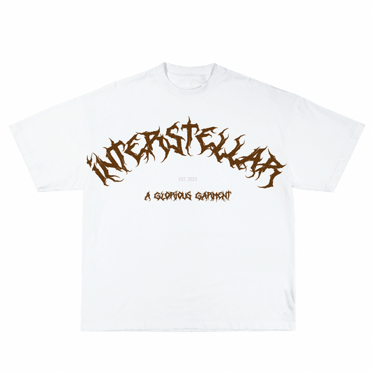 BrownOnWhite Interstellar R-neck
