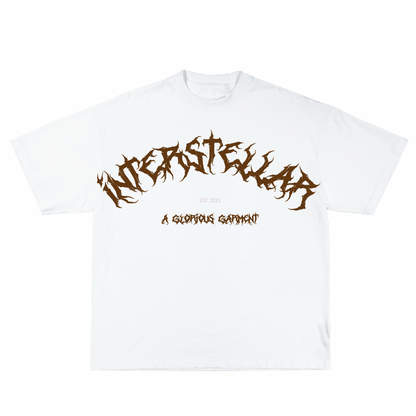 BrownOnWhite Interstellar R-neck